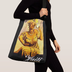 1950s Haiti Coffee Corporation ad print Crossbody Bag