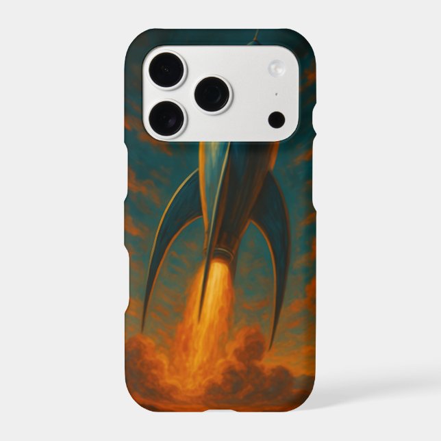 1950s inspired rocket ship  (Back)