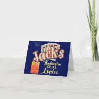 1950s Jack’s Washington State Apples crate label