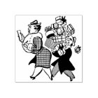 1950s Man and Woman Christmas Shopping