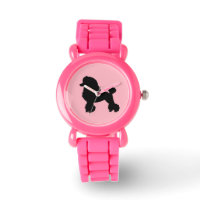 1950's Pink Poodle Skirt Kid's Watch