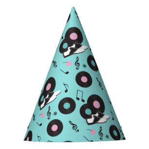 1950s Retro Diner Birthday Party Hat – Sock Hop Ro