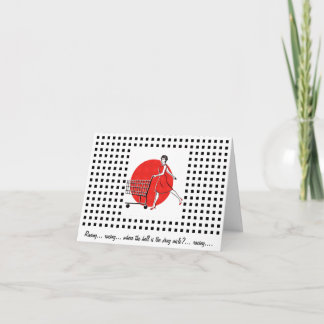 1950s Retro Housewife Card ~ Customise!