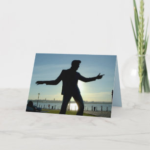 1950's Romantic LET ME BE YOUR TEDDY BEAR CARD