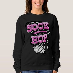 1950s Sock Hop Costume Rock And Roll Vintage 50s R Sweatshirt