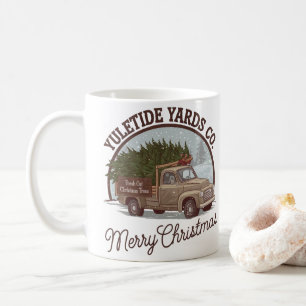 1950s-style Classic truck Christmas Coffee Mug