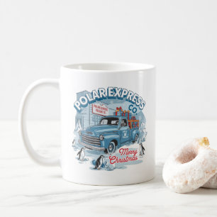 1950s-style Classic truck Christmas Coffee Mug