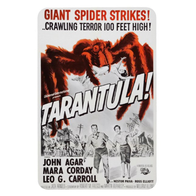 1950's TARANTULA! Flexible Magnet  (Vertical)