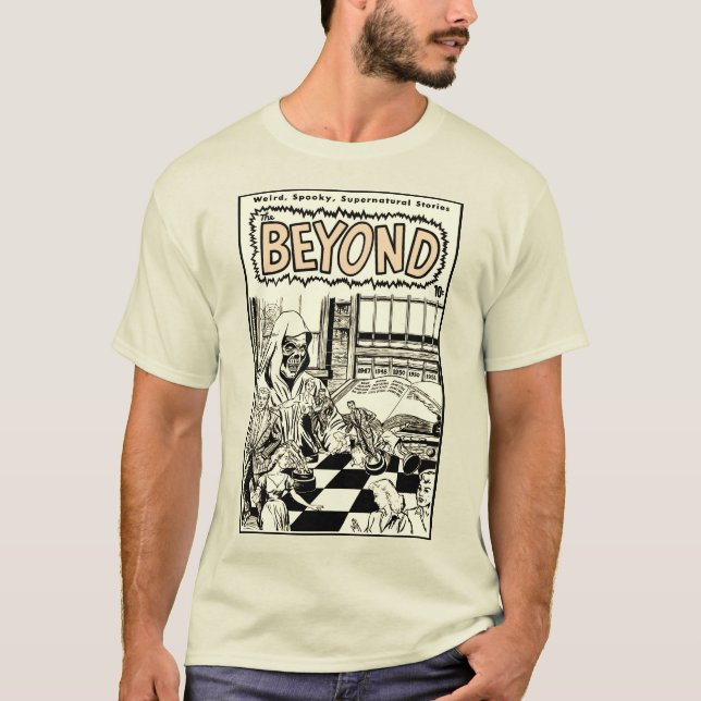 1950's 'The Beyond' Horror Comics T-Shirt  (Front)