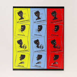 1950s three aces for Ace combs Jigsaw Puzzle