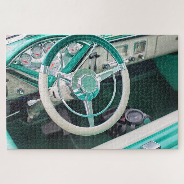 1950's vintage car puzzle (Horizontal)