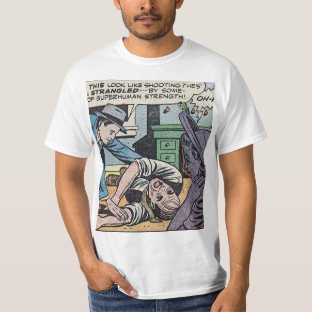 1950s Vintage Horror Comic | Best gift for classic T-Shirt (Front)