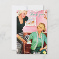 1950's Vintage Ladies enjoying afternoon tea