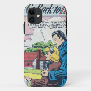 1950s Vintage Romantic Comic Case-Mate iPhone Case