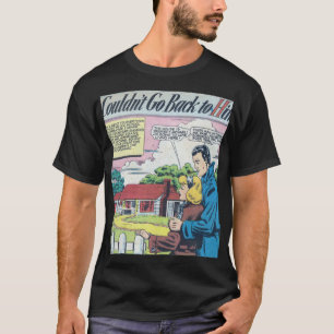 1950s Vintage Romantic Comic T-Shirt