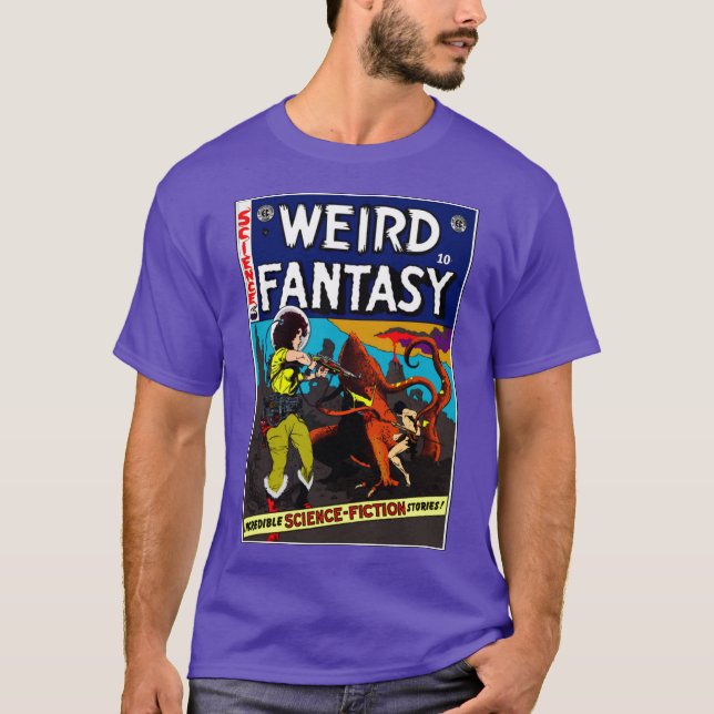 1950's WEIRD: Fantasy~Science T-Shirt (Front)