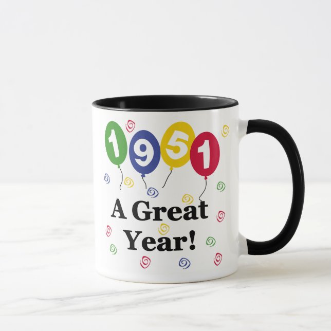 1951 A Great Year Birthday Mug (Right)