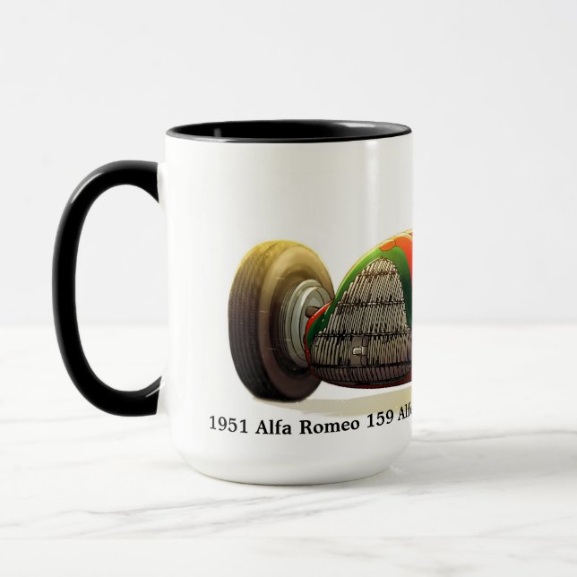 1951 Alfa Romeo 159 Alfetta Mug (Left)
