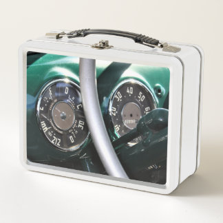 1951 Classic Pickup Truck Dashboard Metal Lunch Box