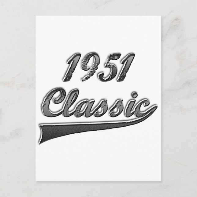 1951 Classic Postcard (Front)