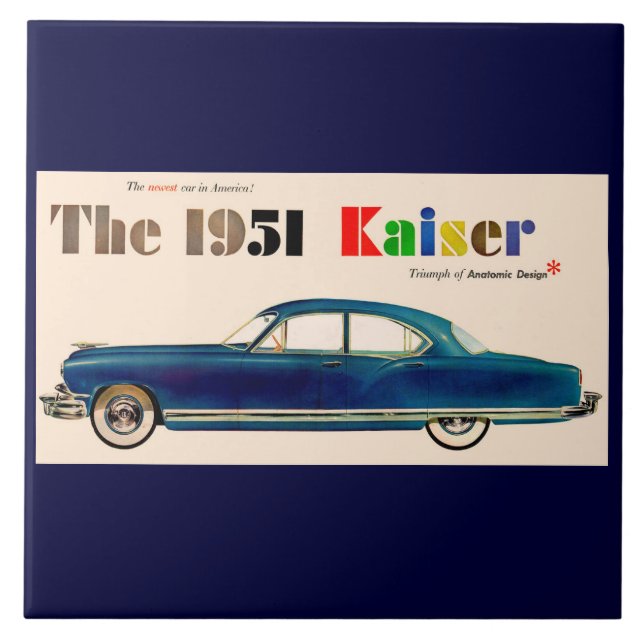 1951 Kaiser Tile (Front)
