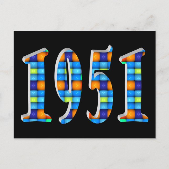 1951 POSTCARD (Front)