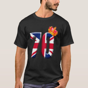 1952 2022 70 Anniversary The Queen's Platinum Jub T-Shirt