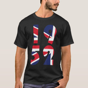1952 Union Jack Queen's 70th Platinum Jubilee T-Shirt
