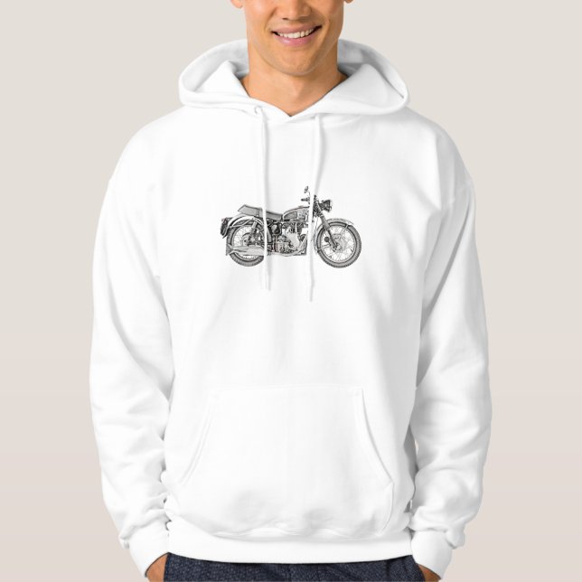 1952 Velocette Venom Motorcycle Women’s Hoodie (Front)