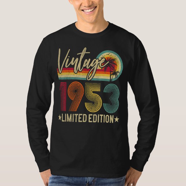 1953 69th Birthday 69 Years Old Gag T-Shirt (Front)