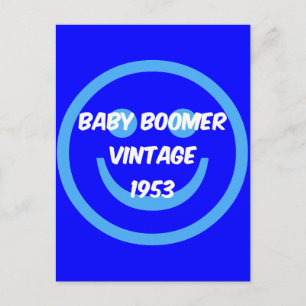 1953 baby boomer postcard