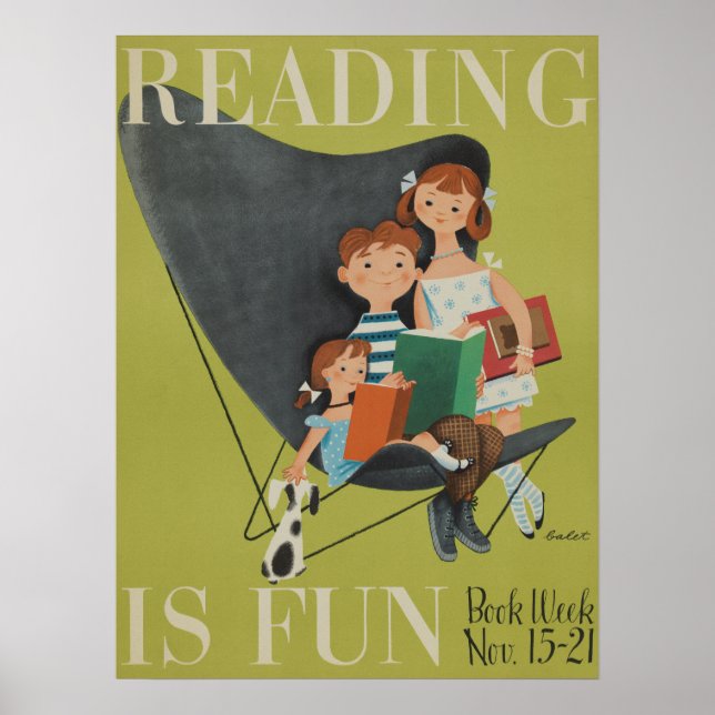 1953 Children's Book Week Poster (Front)