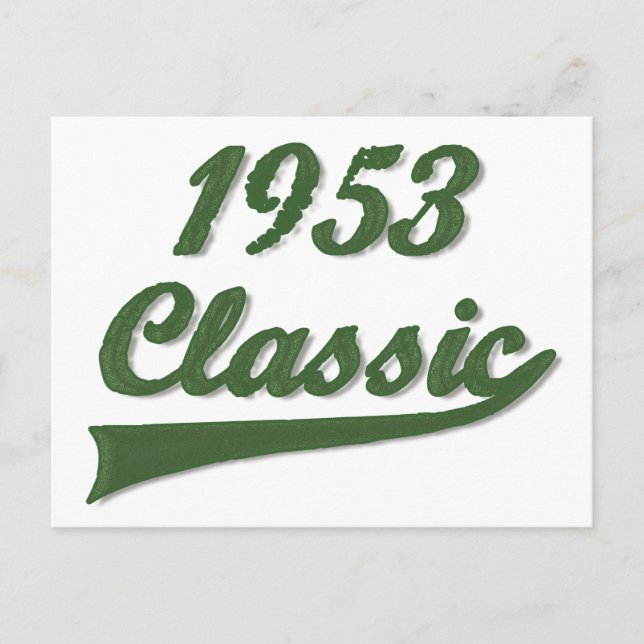 1953 Classic Postcard (Front)
