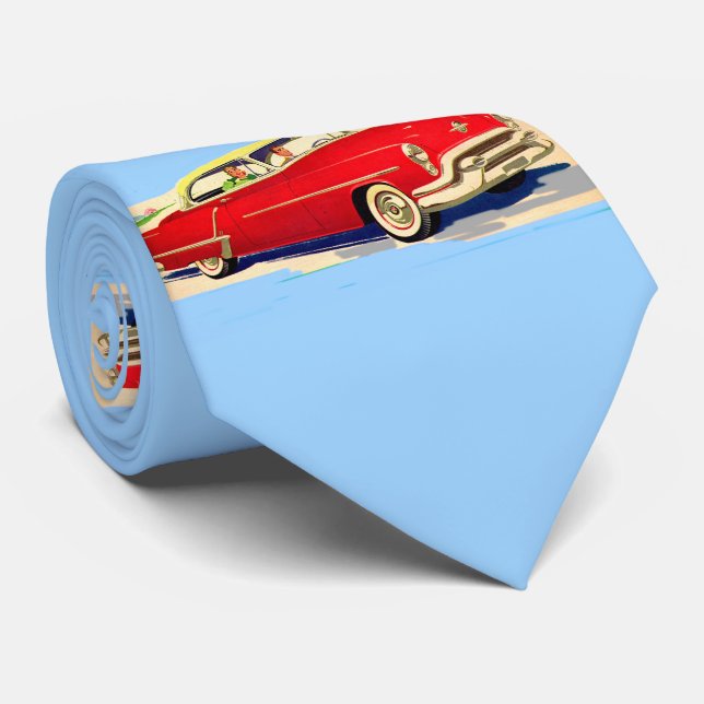 1953 Rocket 88 Oldsmobile Tie (Rolled)