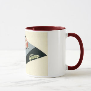 1954 2cv retro mug