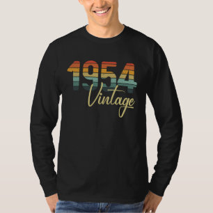 1954 All Original Parts B Day Vintage Retro Sunset T-Shirt