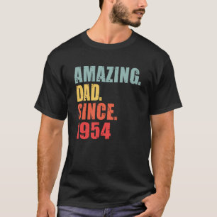 1954 Amazing Dad Since 1954 T-Shirt