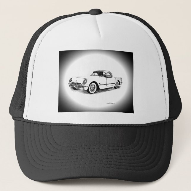 1954 Chevrolet Corvette Trucker Hat (Front)