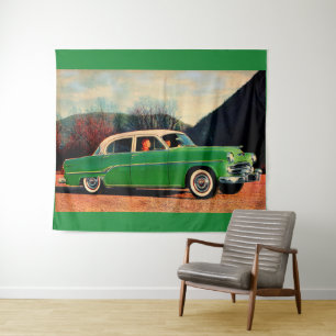 1954 Dodge Royal V8 in green Tapestry