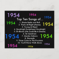 1954 Songs