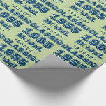 1955 60th Birthday CLASSIC MODEL Green J60 Wrapping Paper<br><div class="desc">1955 60th or Any Year Birthday CLASSIC MODEL Green J60Z. Looking for a unique birthday gift? Here's a fun birthday gift for somebody born in 1955. And! text is customisable, so you can change or add a name, add a sentiment, or change a year. It's all up to you -...</div>