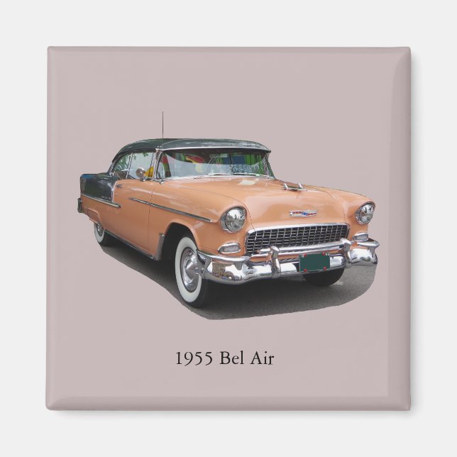 1955 Brown Bel Air Magnet (Front)