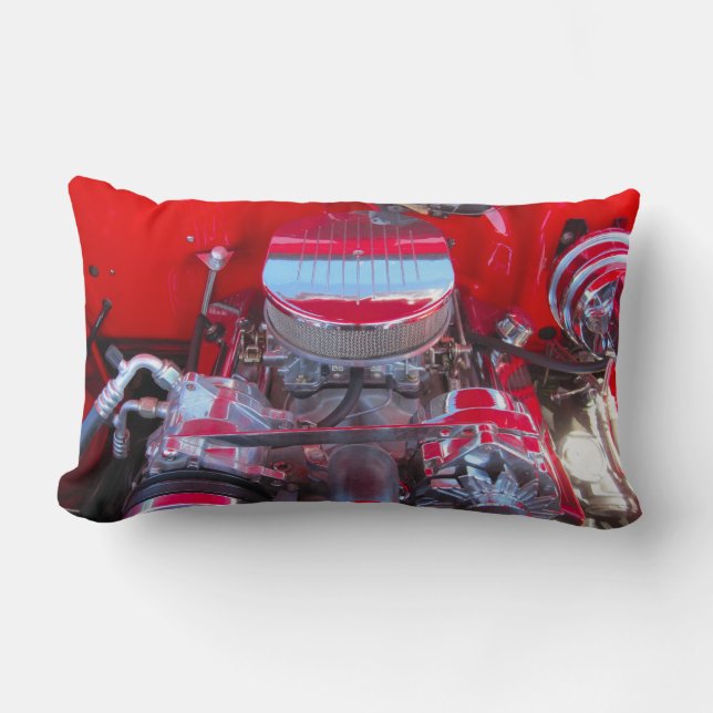 1955 Chevrolet Sedan PILLOW Engine Peek (Front)