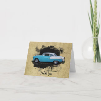 1955 Chevy Bel Air- Classic Cars- Thank You Note C