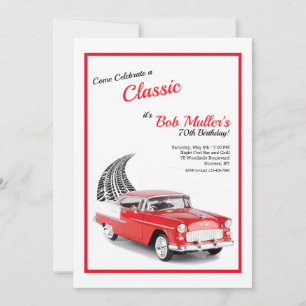 1955 Chevy Bel Air Invitation Vertical