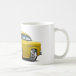1955 Chevy Belair Yellow Car Coffee Mug