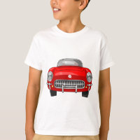 1955 Chevy Corvette Front View