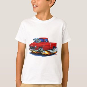 1955 Chevy Pickup Red Truck T-Shirt