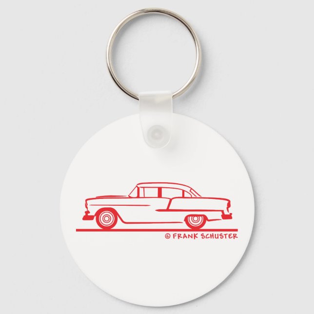 1955 Chevy Sedan Key Ring (Front)