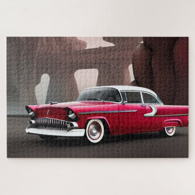 1955 Classic Car Jigsaw Puzzle (Horizontal)